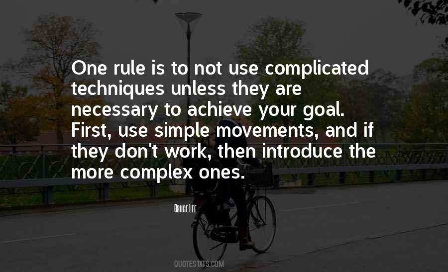 Quotes About Simple And Complex #849401