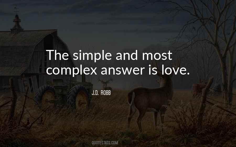 Quotes About Simple And Complex #944241