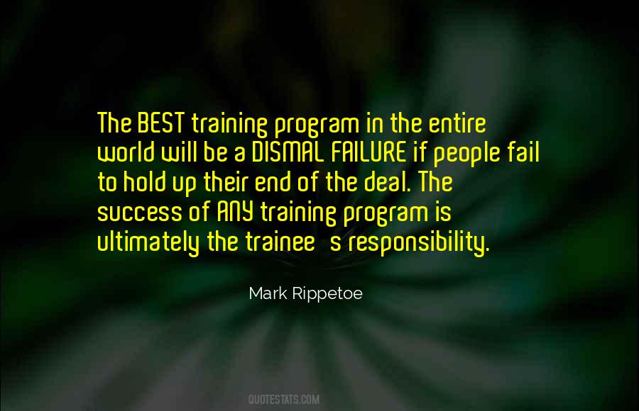 Quotes About Training #1711586