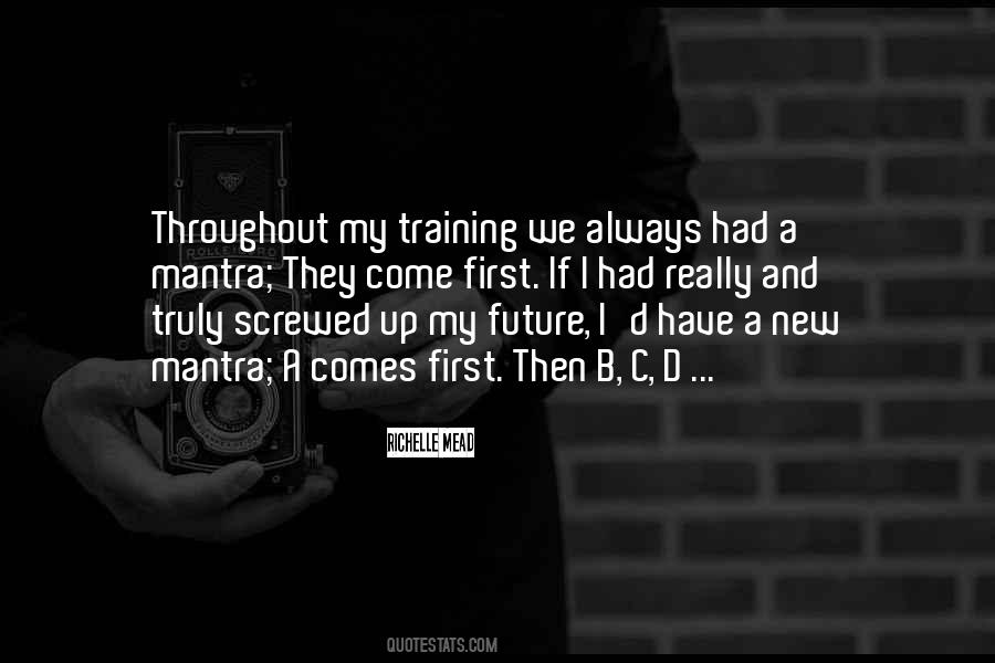 Quotes About Training #1756701