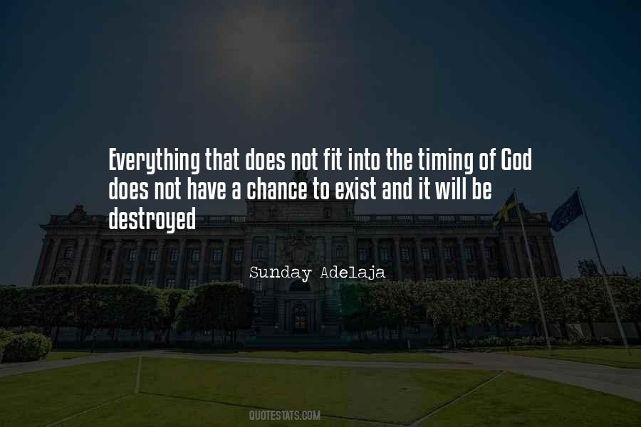 God S Timing Quotes #1236150