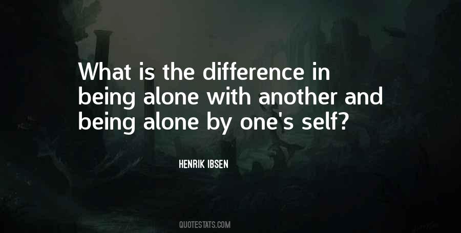 Quotes About Alone And Loneliness #201682