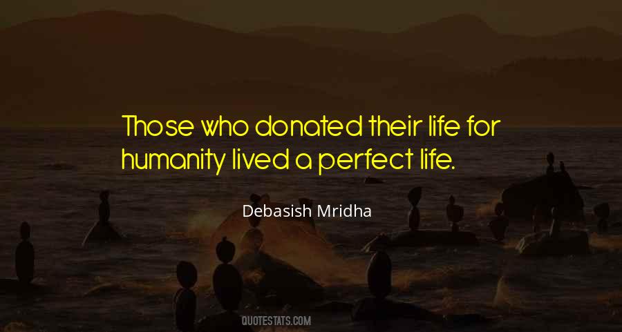Donated Life Quotes #816811