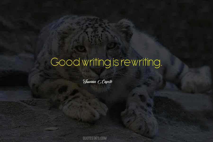 Quotes About Rewriting #1284970