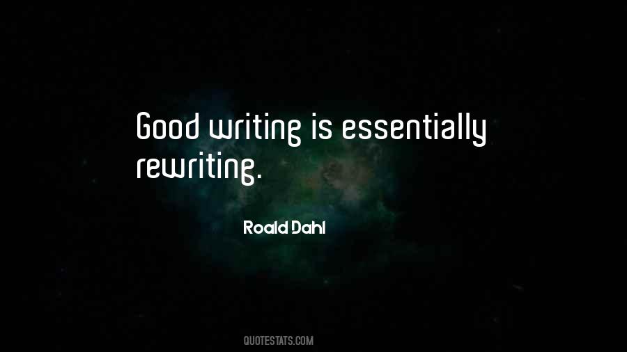 Quotes About Rewriting #530967