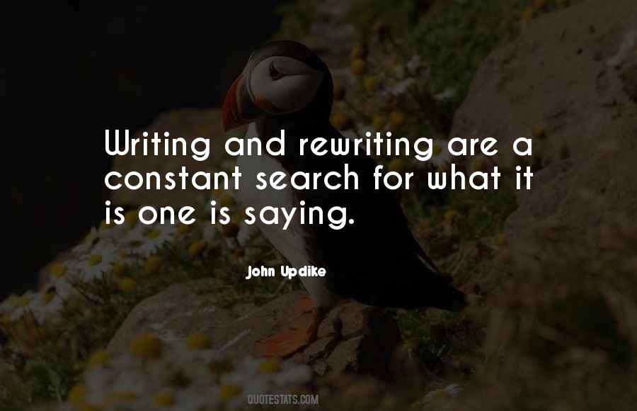 Quotes About Rewriting #897925