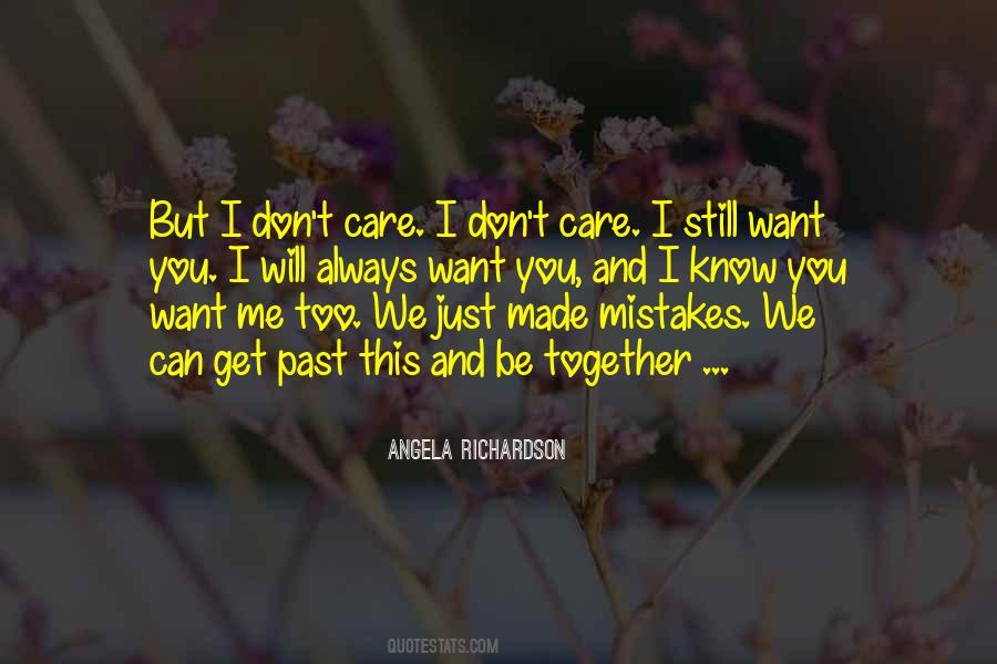 Quotes About Can't Be Together #559512