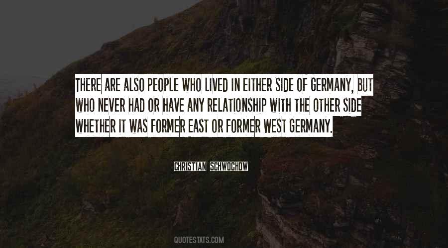 Quotes About East Germany #168825