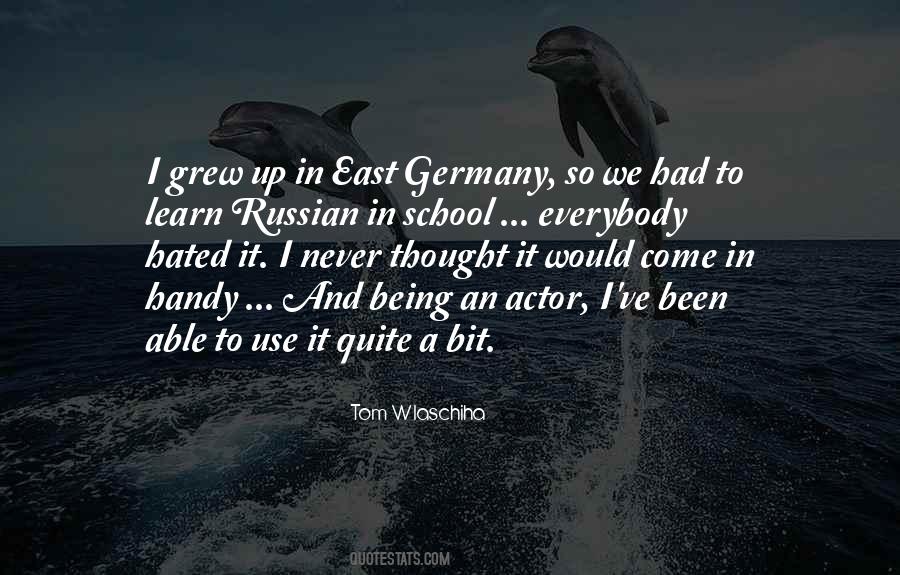 Quotes About East Germany #194393