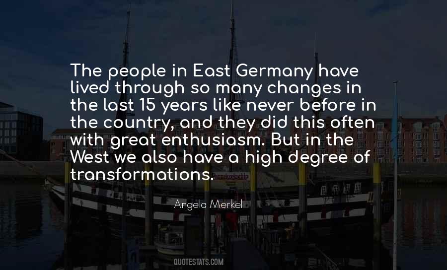 Quotes About East Germany #673161