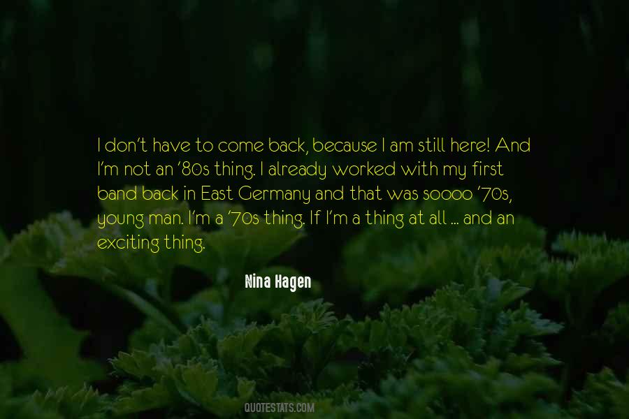 Quotes About East Germany #809900