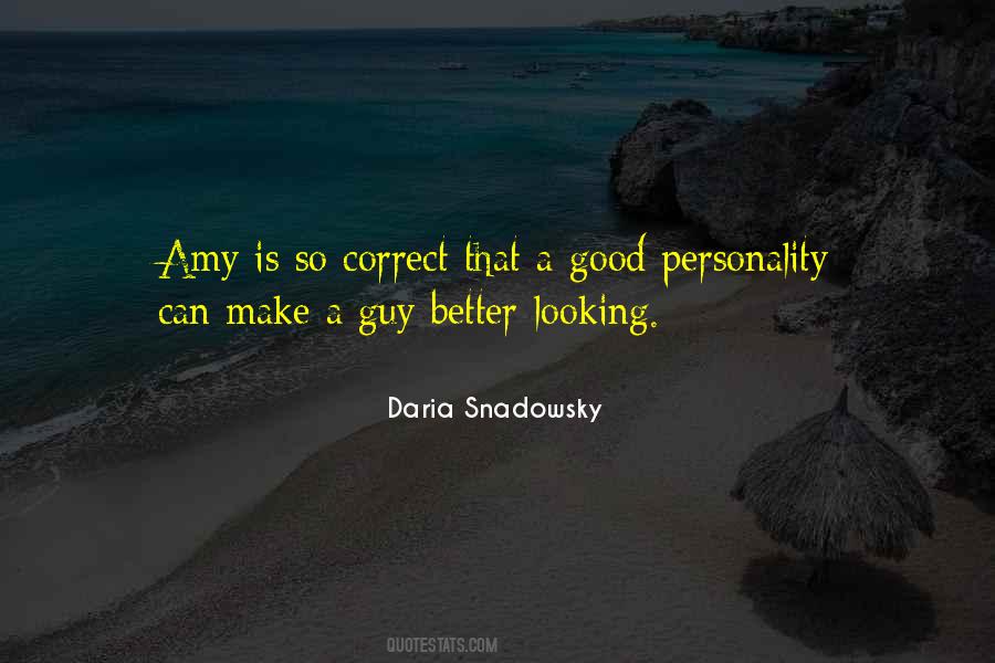 Quotes About Having A Good Personality #10484