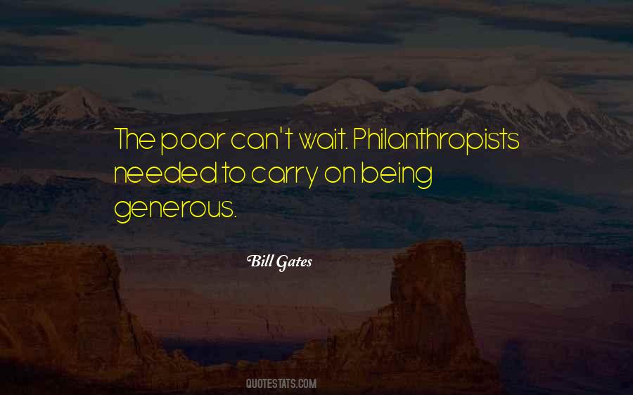 Quotes About Philanthropists #1227657