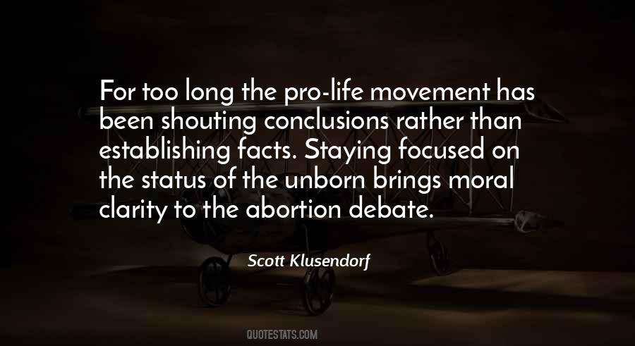 Quotes About Pro Life Abortion #199993