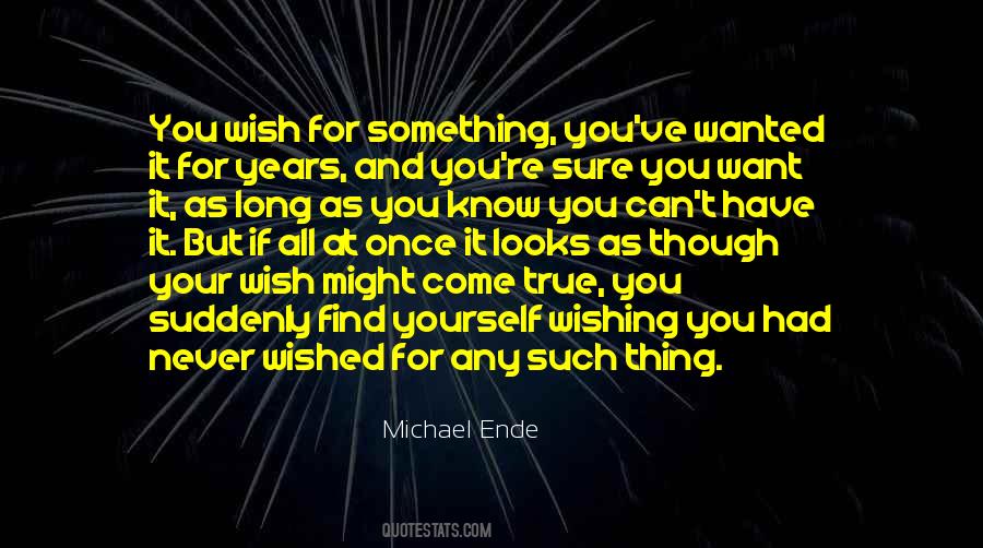 Quotes About Something You Want #9803