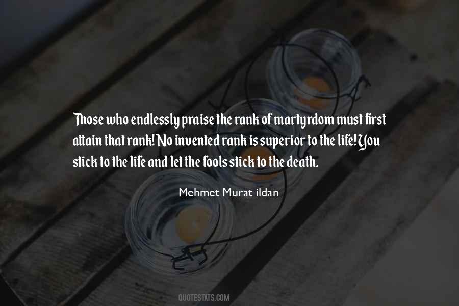 Quotes About Martyrdom #1168964