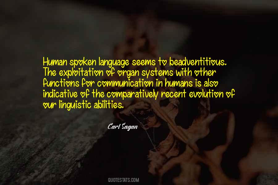 Quotes About Evolution Of Language #399006