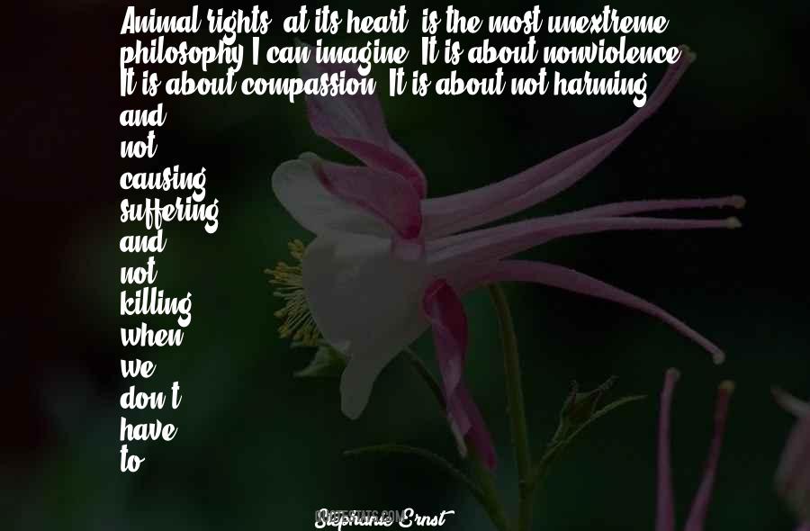 Animal Suffering Quotes #1851897