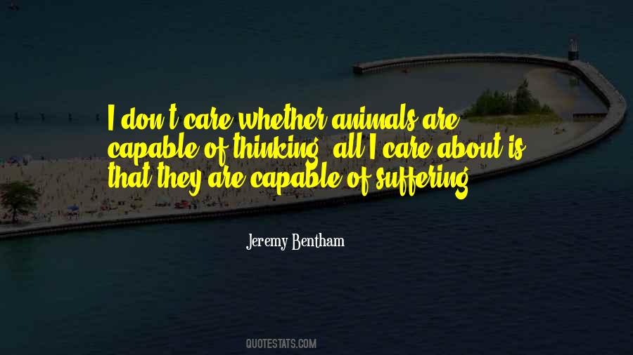 Animal Suffering Quotes #1877092