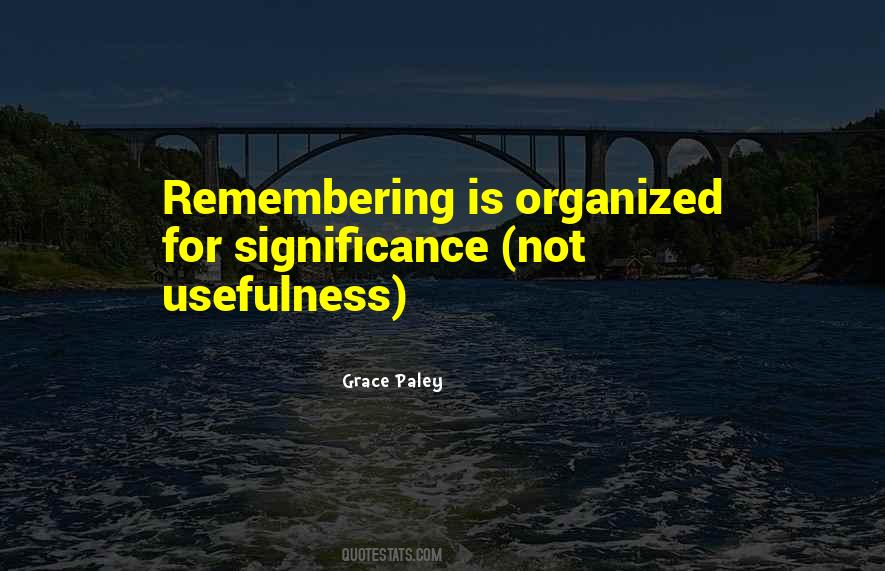 Quotes About Significance #1316485