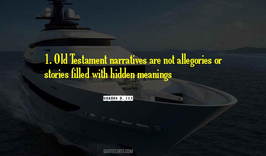 Quotes About Hidden Meanings #1137445