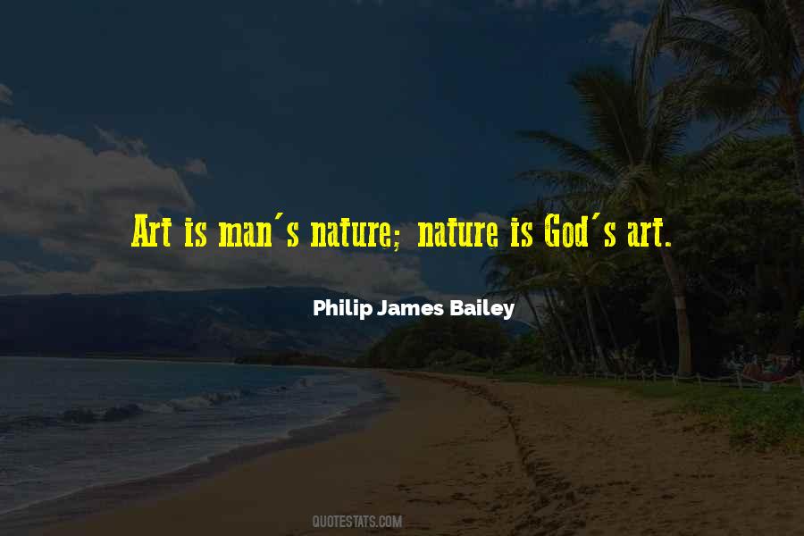 Quotes About God's Art #747502