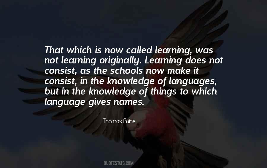 Quotes About Learning Other Languages #1616586