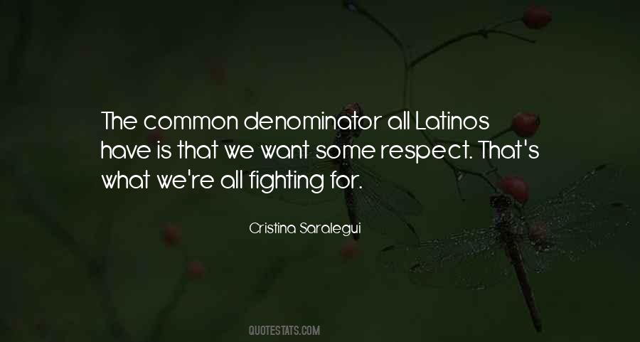 Quotes About Common Denominator #314105