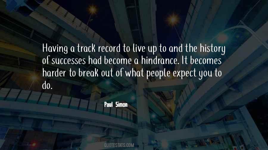 Break The Record Quotes #1296273