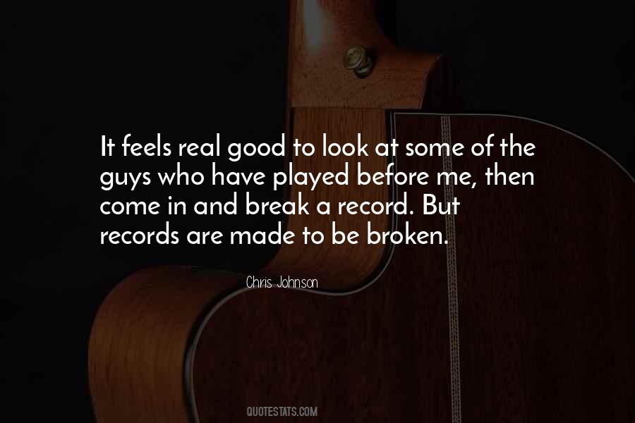 Break The Record Quotes #1606113