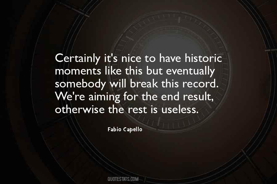 Break The Record Quotes #859985