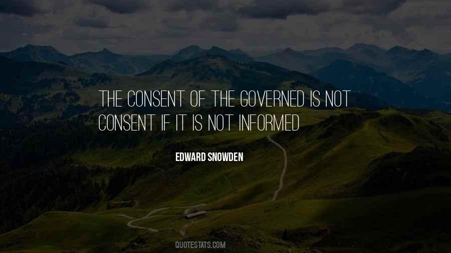 Quotes About Informed Consent #246995