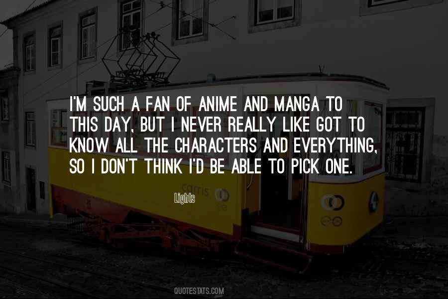 Quotes About Anime #932413