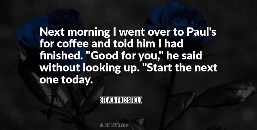 Quotes About Morning Coffee #750615