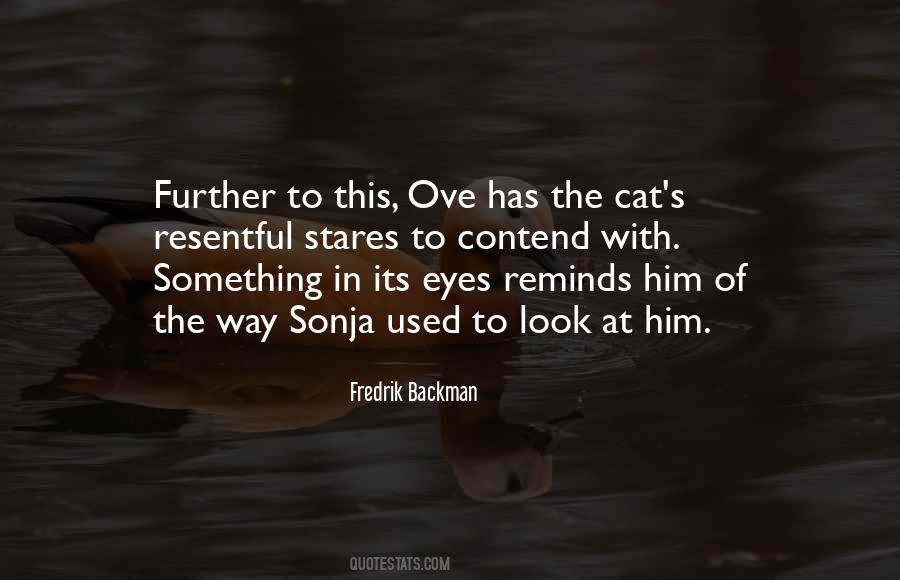 Quotes About Cat Eyes #193696