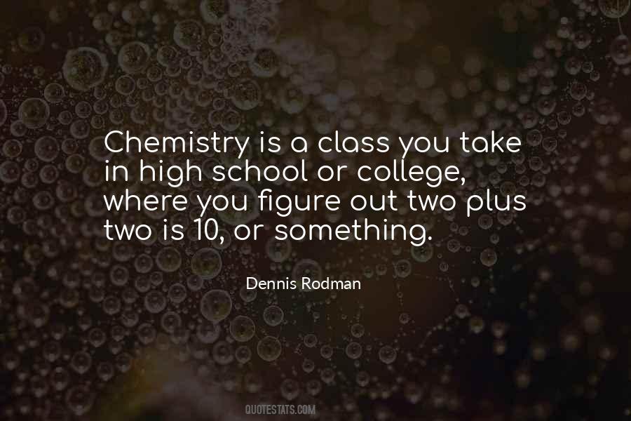 Quotes About Chemistry Class #1429296