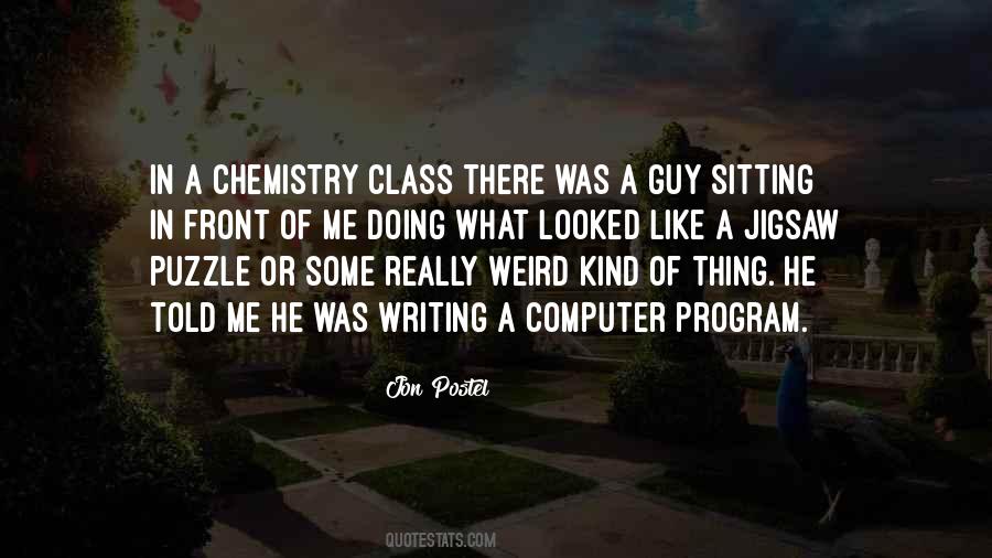 Quotes About Chemistry Class #1850204