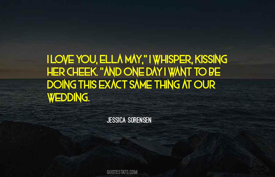 Quotes About Kissing On The Cheek #1267320