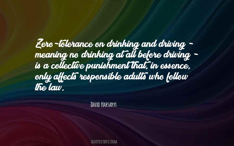 Quotes About Drinking And Driving #1401117