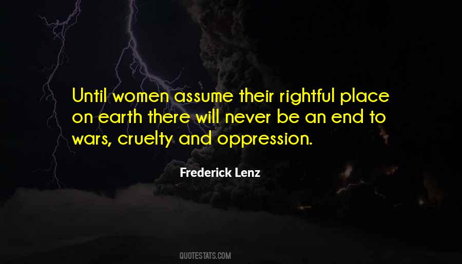 Women Oppression Quotes #1436905