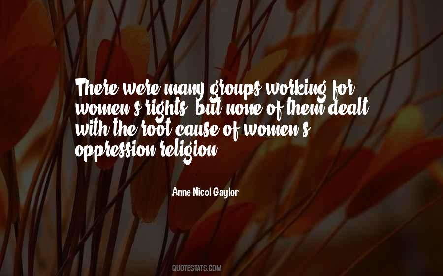 Women Oppression Quotes #1562770
