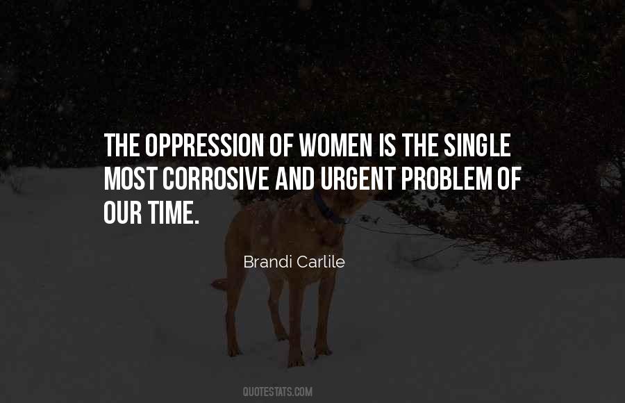 Women Oppression Quotes #1753812