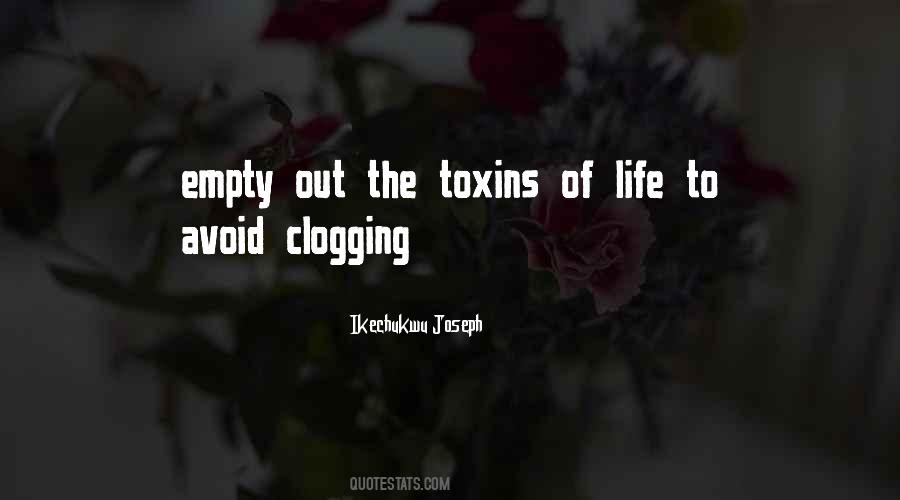 Quotes About Toxins #1675761