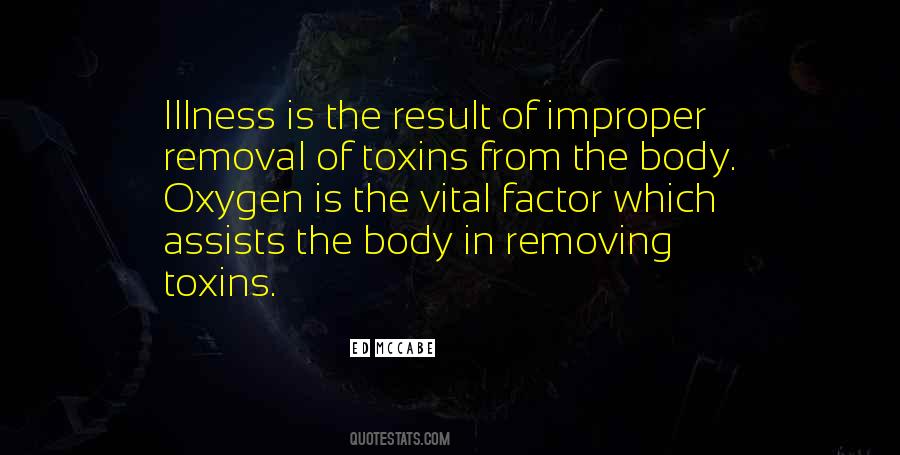 Quotes About Toxins #603192