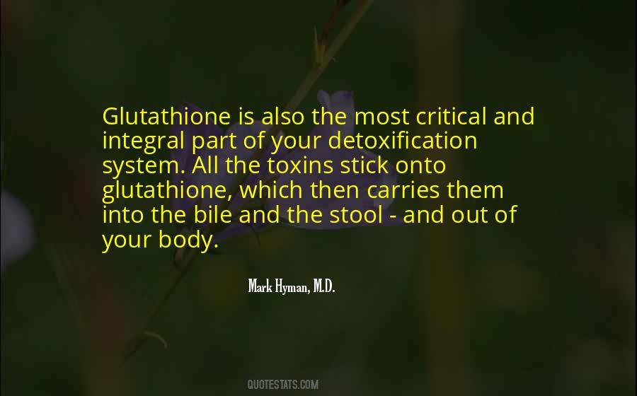 Quotes About Toxins #713224 Quotes About Toxins #713224