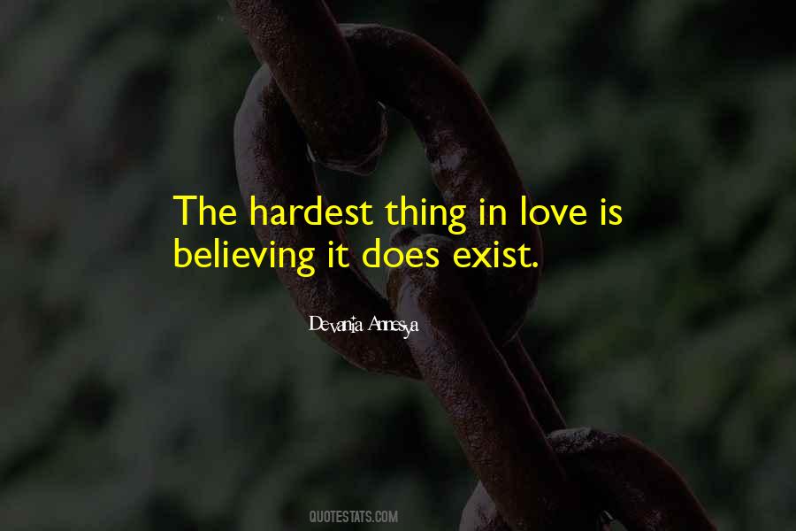 Quotes About Believing In Love #1077589