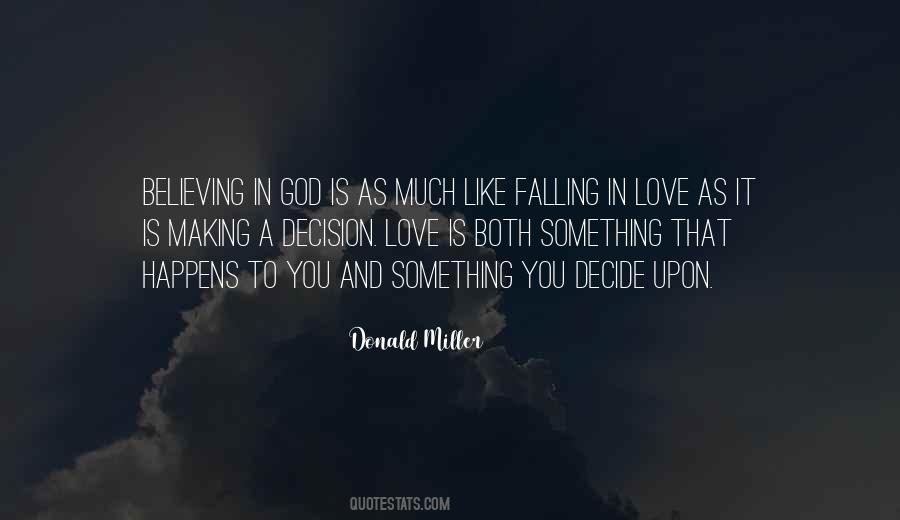 Quotes About Believing In Love #333502