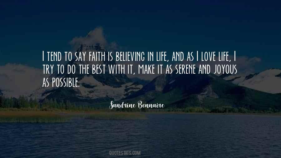 Quotes About Believing In Love #832316