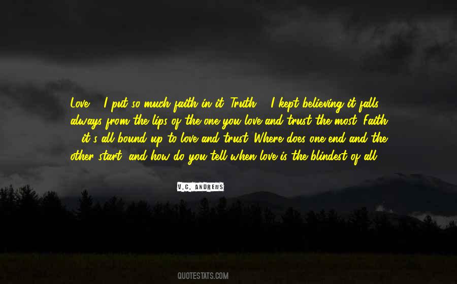 Quotes About Believing In Love #899215