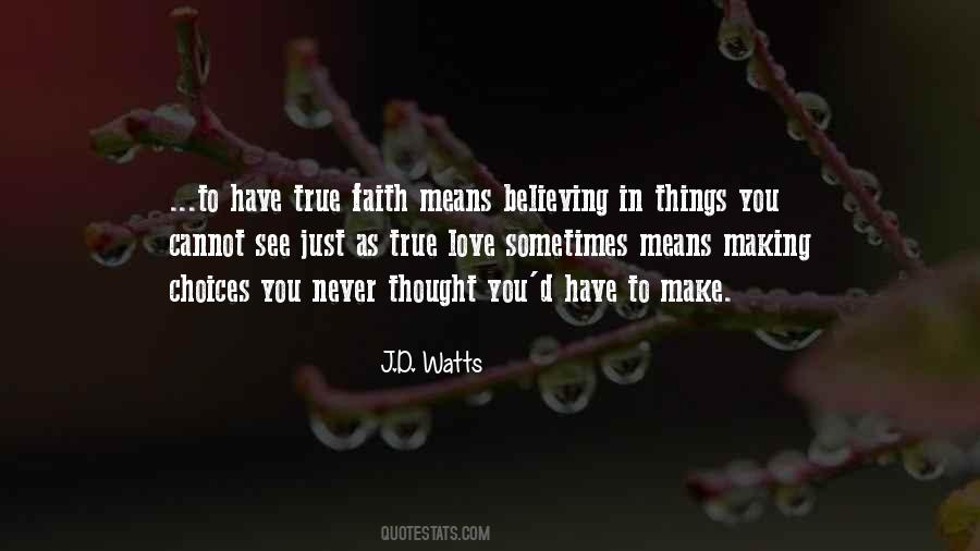 Quotes About Believing In Love #990860